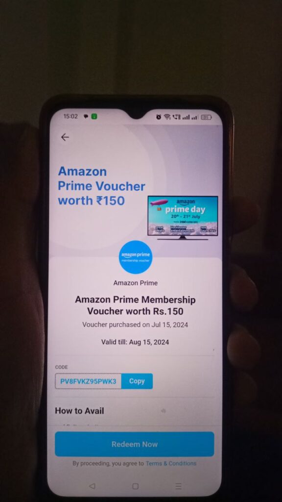 Amazon Prime Membership Coupon Code