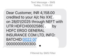 Apple watch payment proof